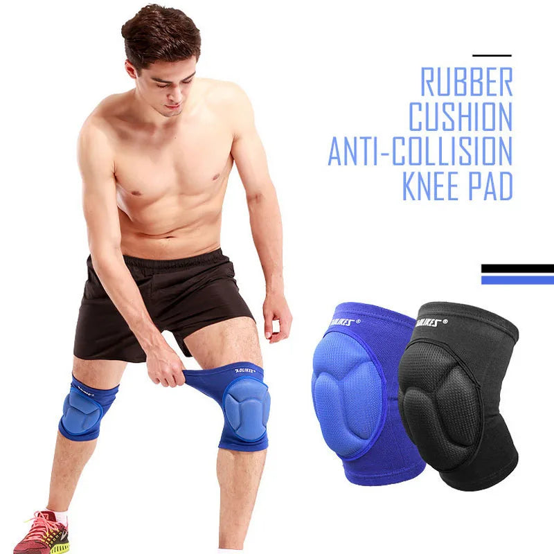 Thickening Football Volleyball Extreme Sports Knee Pads Brace Support Protect Cycling Knee Protector Kneepad Rodilleras