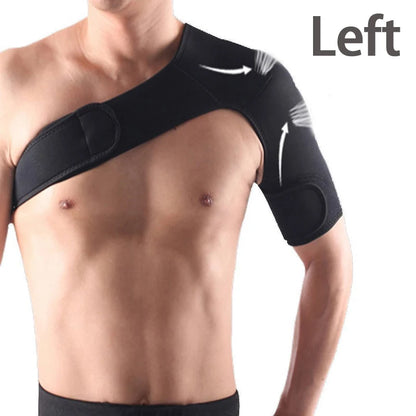 Adjustable Left/Right Shoulder Support Bandage Protector Brace Joint Pain Injury Shoulder Strap Guard Strap Wrap Belt New