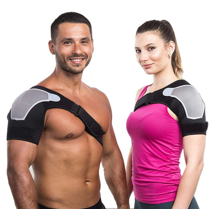 Adjustable Left/Right Shoulder Support Bandage Protector Brace Joint Pain Injury Shoulder Strap Guard Strap Wrap Belt New