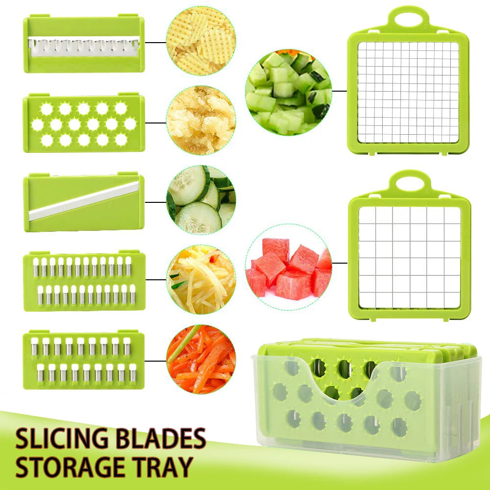 Vegetable Cutter Vegetable Slicer Multifunctional Kitchen Accessories Basket Fruit Potato Peeler Carrot Grater Vegetable Slicer