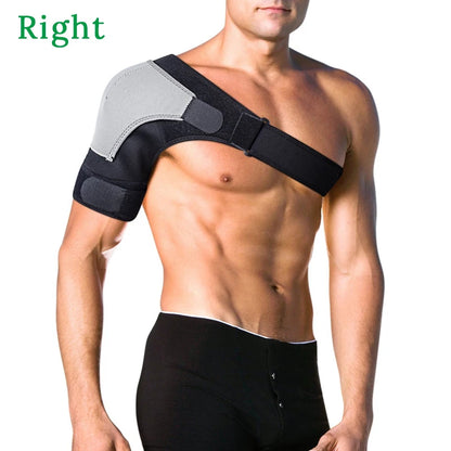 Adjustable Left/Right Shoulder Support Bandage Protector Brace Joint Pain Injury Shoulder Strap Guard Strap Wrap Belt New