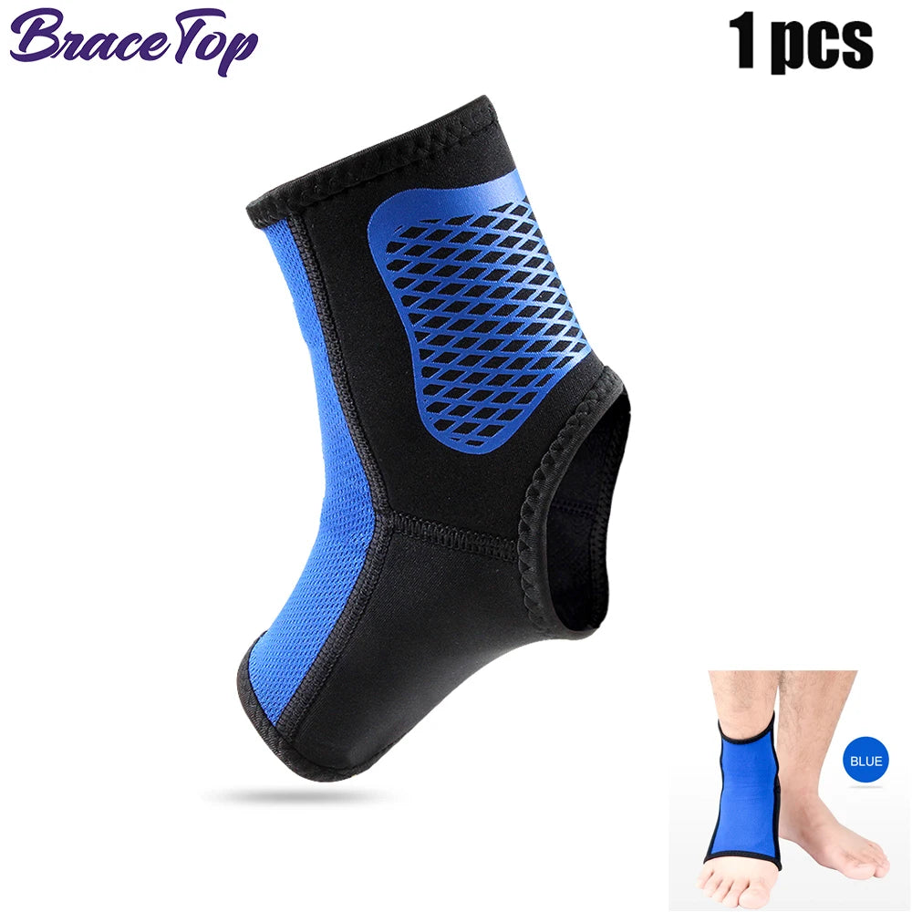 1 PC Sports Ankle Brace Compression Sleeves Support Foot Protective Gear Fitness Running Ankle Support Equipment Safety