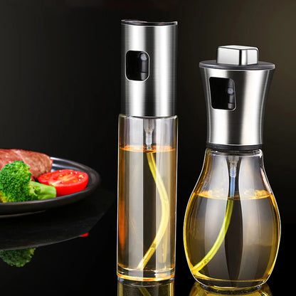 Olive Spray Oil Sprayer Bottle Cooking Baking Vinegar Mist Sprayer Barbecue Spray Bottle Kitchen Oil Dispenser BBQ Tools