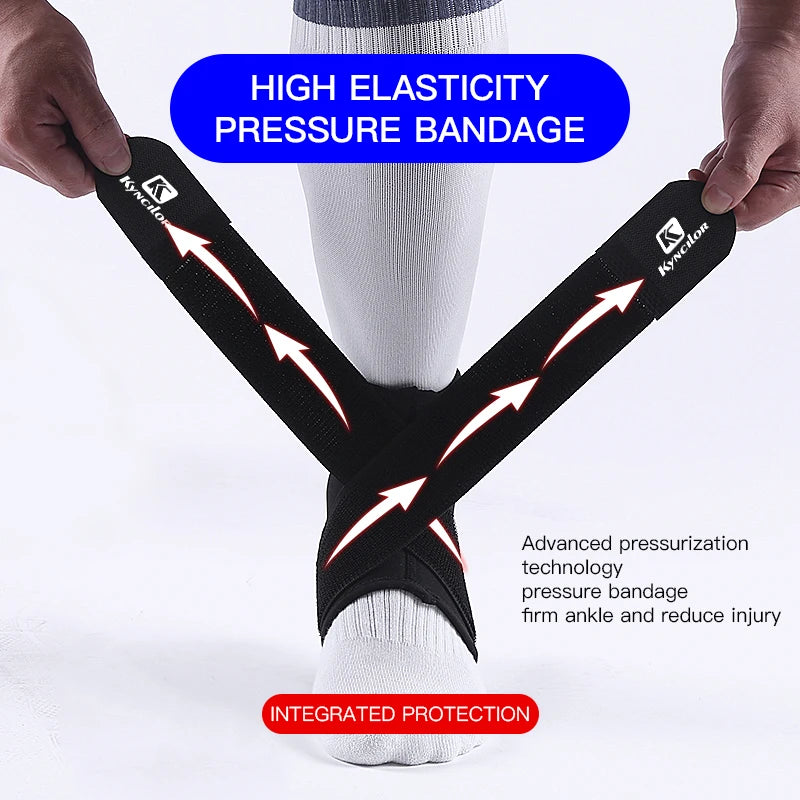 1 PCS 3D Compression Ankle Strap Gym Ankle Support Brace Basketball Volleyball Fitness Heel Protector Sport Ankle Brace