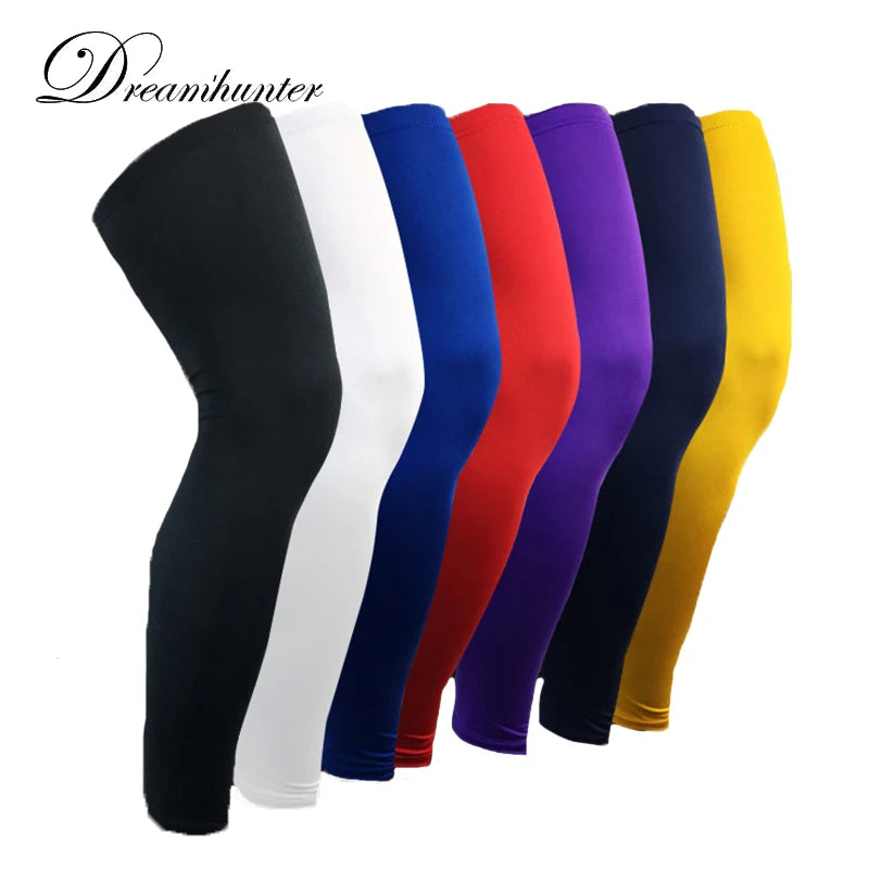 1 PCS Lengthen Compression Leg Warmers Basketball Football Cycling Socks Knee Calf Sleeves UV Sun Leg Warmers Men Women