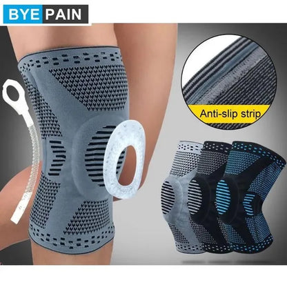 Professional Knee Compression Sleeves Joint Injury Recovery Aid Arthritis Pain Relief Brace Sports Support Pads for Running Hiking Basketball for Women Men