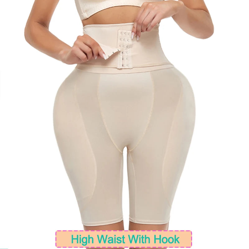 Women Butt Lifter Shapewear Waist Tummy Control Body Underwear Shaper Pad Control Panties Fake Buttocks Lingerie Thigh Slimmer