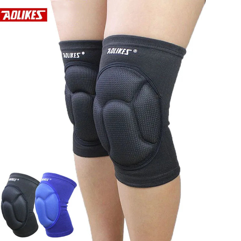 Thickening Football Volleyball Extreme Sports Knee Pads Brace Support Protect Cycling Knee Protector Kneepad Rodilleras