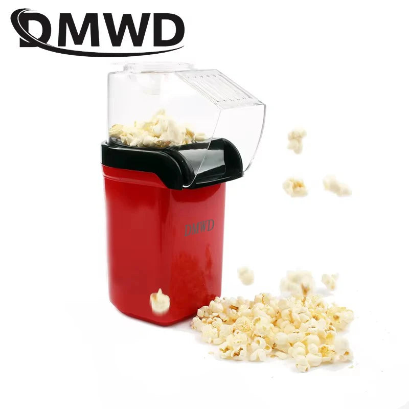 Electric Corn Popcorn Maker Household Automatic Mini Hot Air Popcorn Making Machine DIY Corn Popper Children Gift 110V 220V