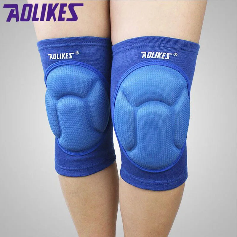 Thickening Football Volleyball Extreme Sports Knee Pads Brace Support Protect Cycling Knee Protector Kneepad Rodilleras