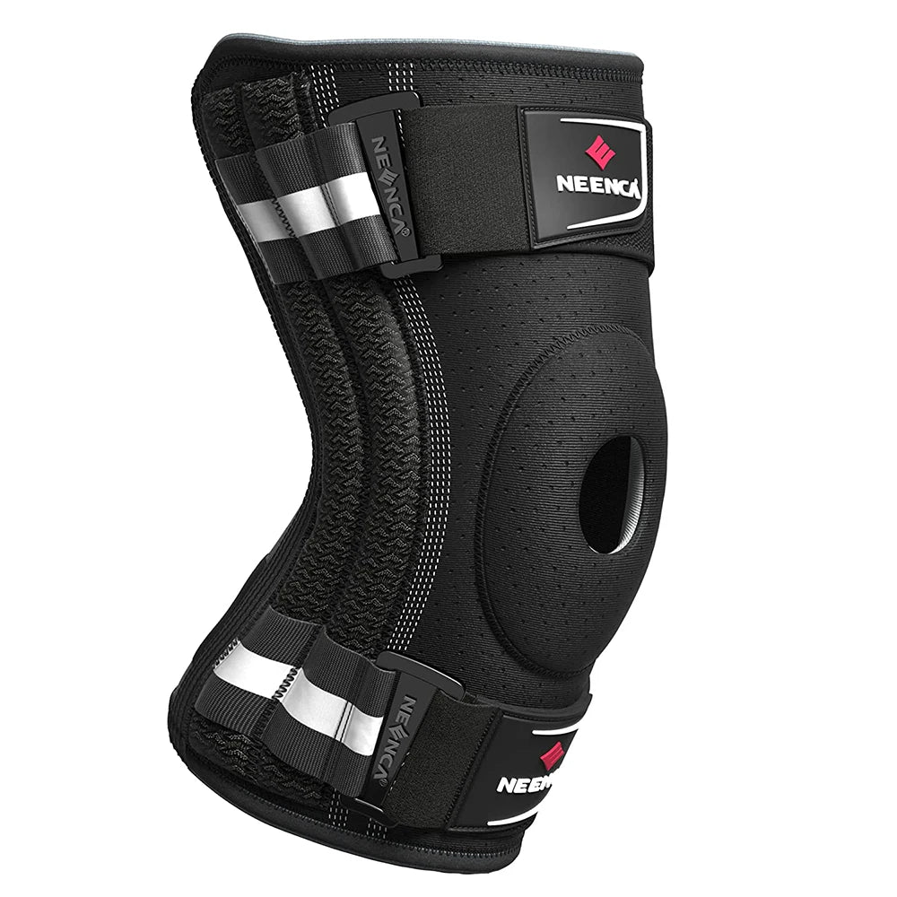 Knee Brace for Knee Pain Knee Support with Side Stabilizers Men&Women Arthritis Meniscus Tear ACL PCL Runner Sports