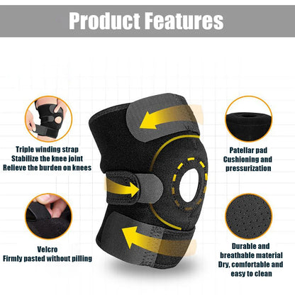 2Pcs Adult Knee Pads Basketball Training Security Protection Professional Anti-Collision Sport Kneepad Gym Protective Clothing