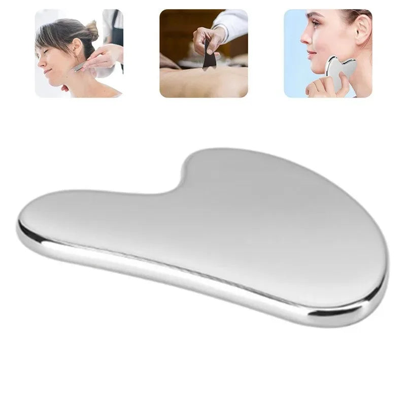 Stainless Steel Gua Sha Facial Massage Tool